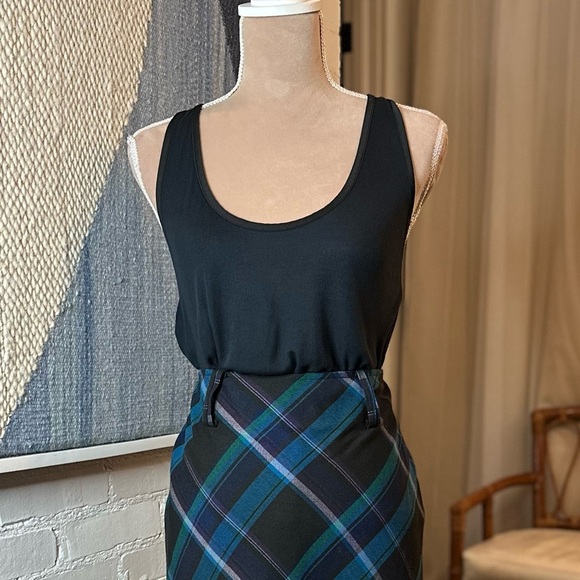 Free People Intimately Dark Blue and Black Lined Tank Top - Picture 6 of 9